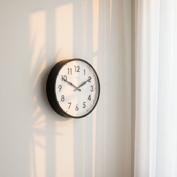 Factory XL Wall Clock – Black