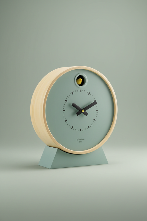 Dot Cuckoo Clock – Sage