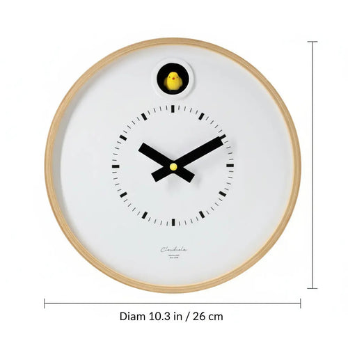 Dot Cuckoo Clock – White