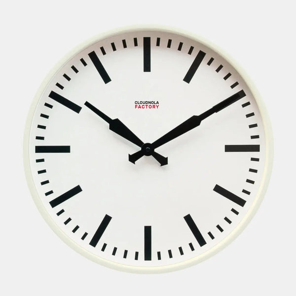 Factory XL Wall Clock – White