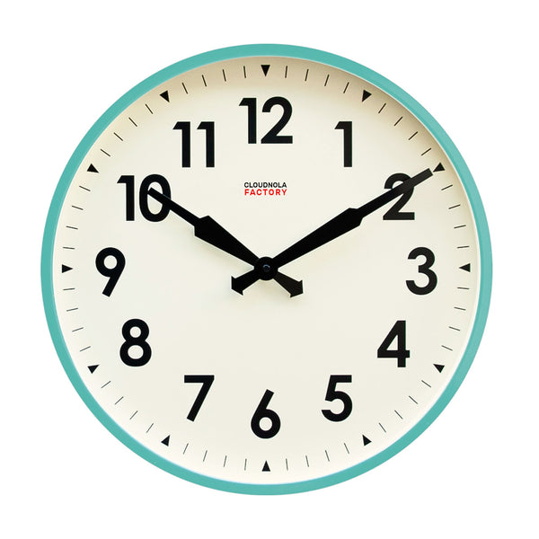 Factory XL Wall Clock – Turquoise