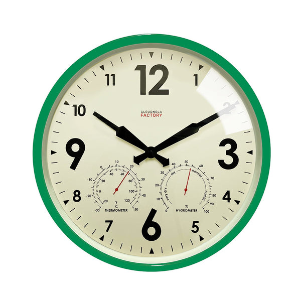 Outdoor Clock – Green